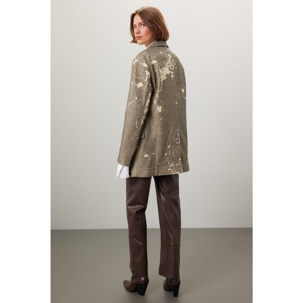 R13 Oversized Ragged Blazer Wool Large $1,795 retail - Picture 2 of 8